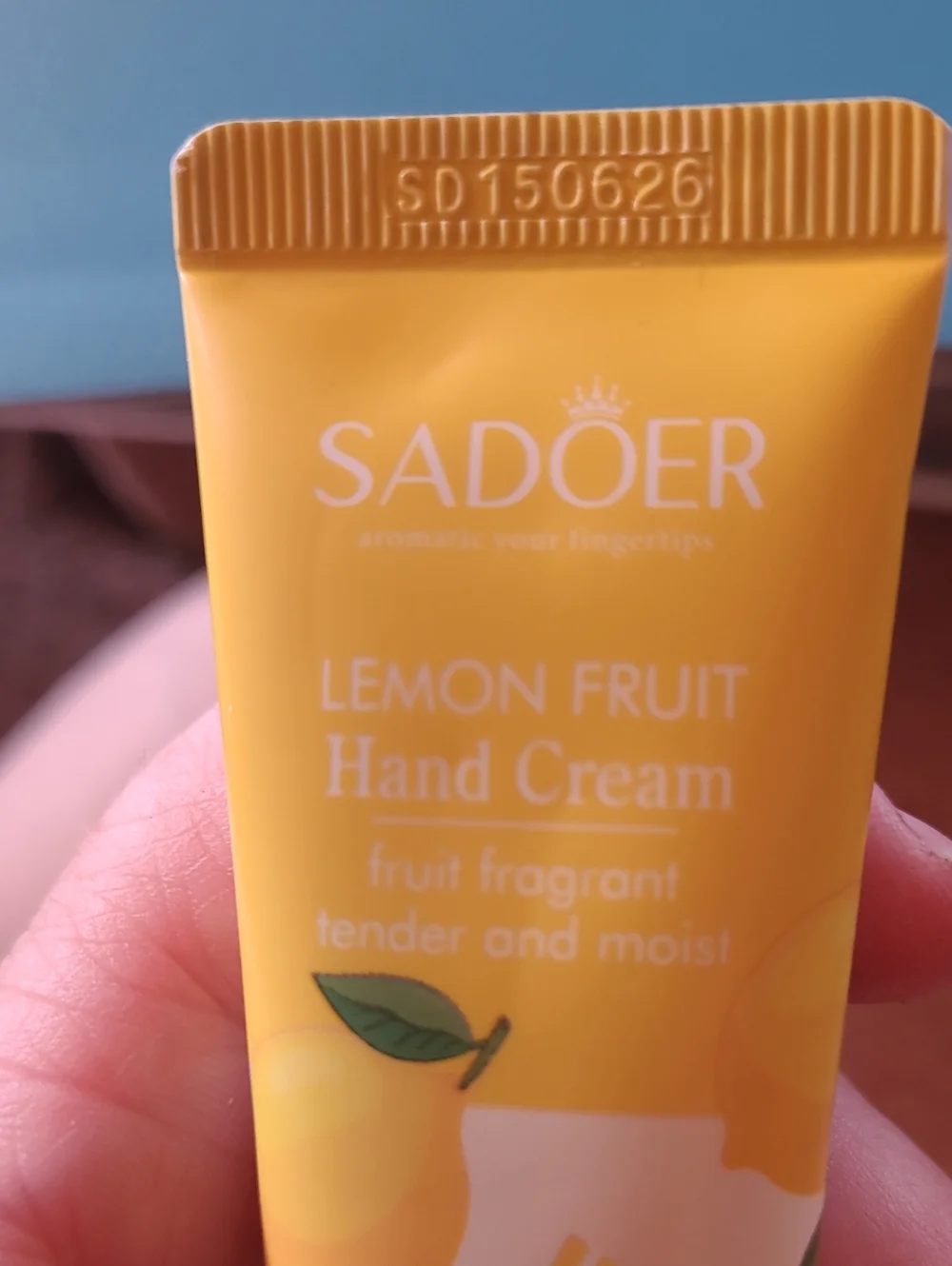 Lemon Fruit Hand Cream - Yellow